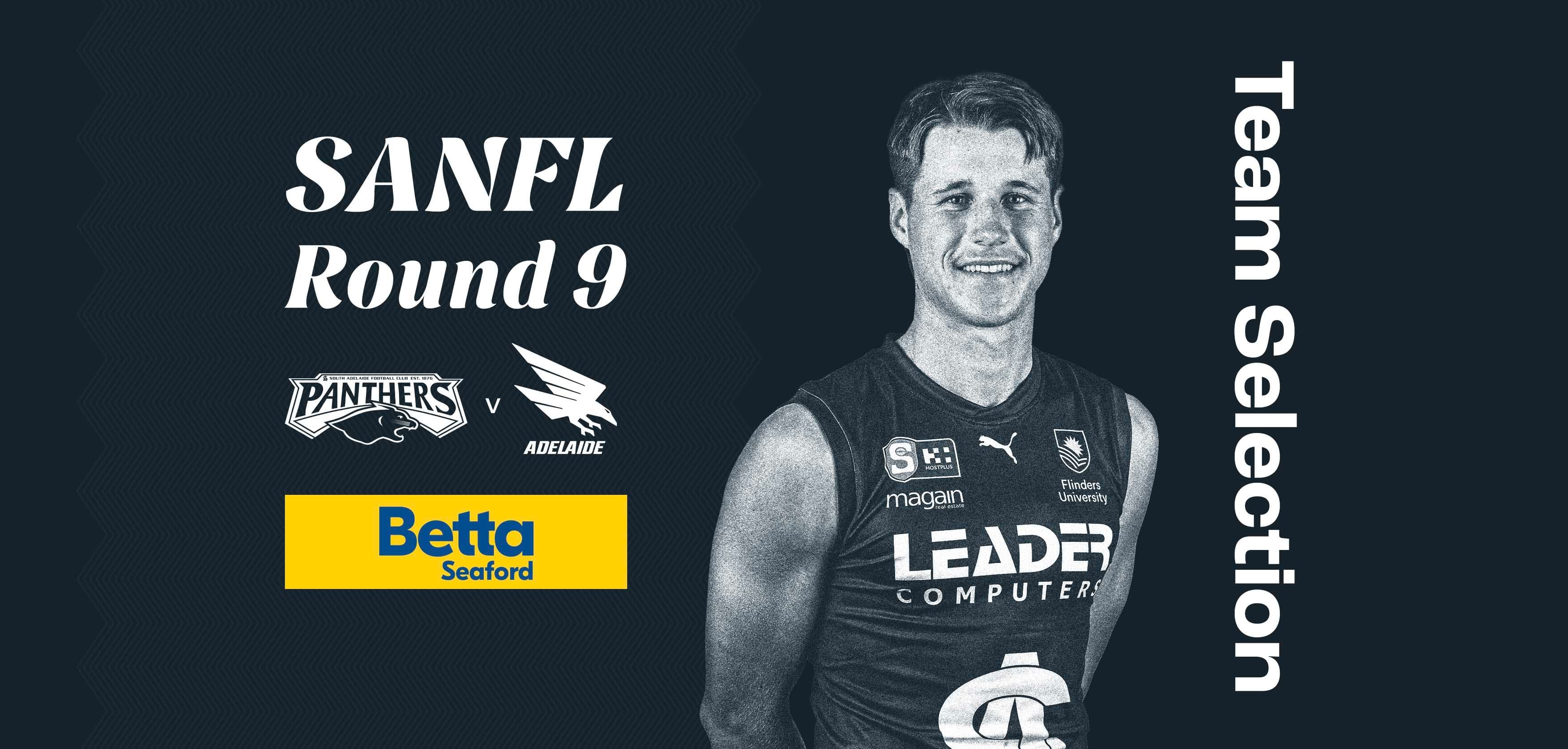 BETTA Team Selection: SANFL Round 9 v Crows BETTA Team Selection: SANFL Round 9 v Crows